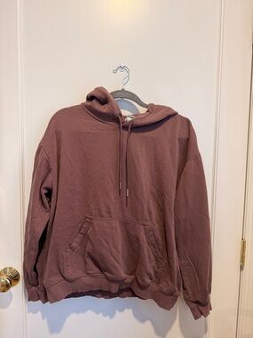 H&M Mauve Brown Women's Pullover Hoodie